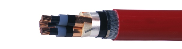 11kV 33kV BS6622 High Voltage Power Cables - Red Cable Ties